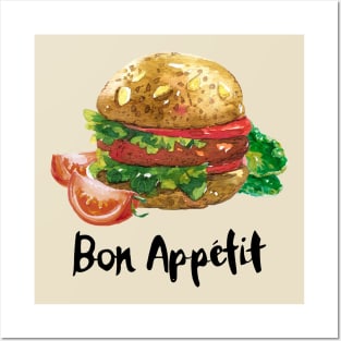 Bon Appetit Burger Posters and Art